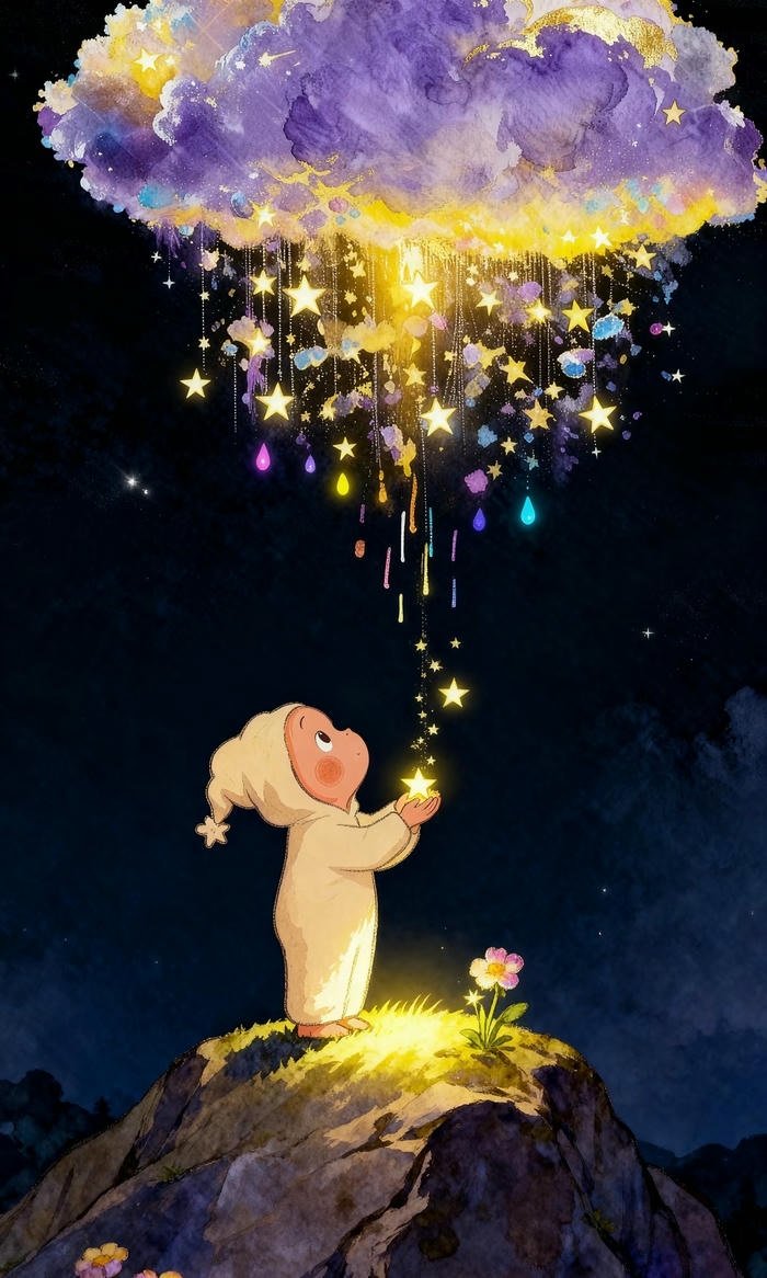 hình nền em bé hứng sao hình nền em bé hứng sao