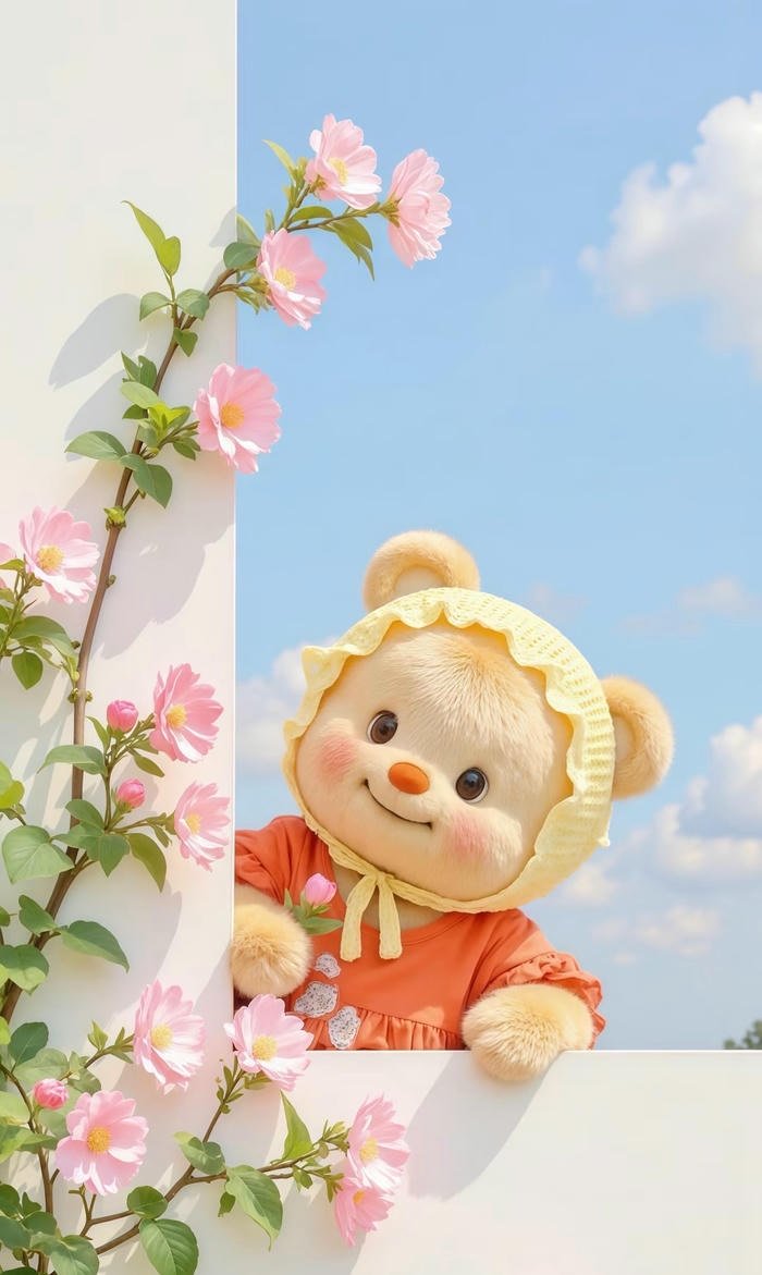 hình nền gấu dễ thương