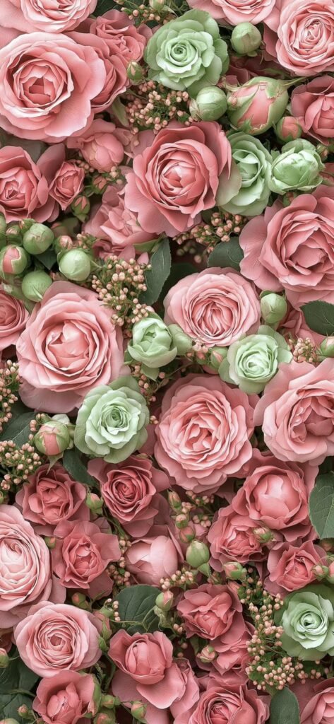 hình nền hoa lãng mạn