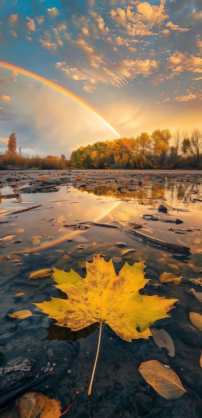 hình nền lá mùa thu