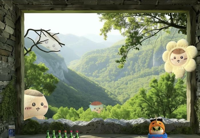 hình nền máy tính bên cửa sổ