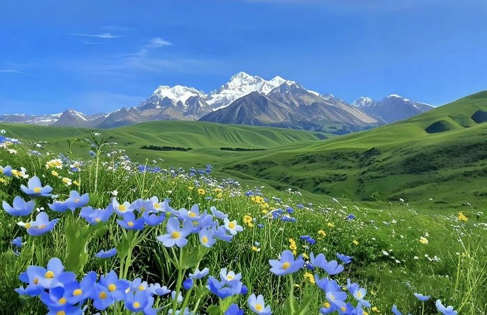 hình nền máy tính thảo nguyên đẹp