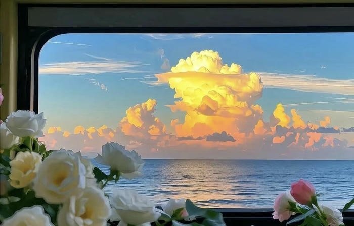 hình nền máy tính trên biển