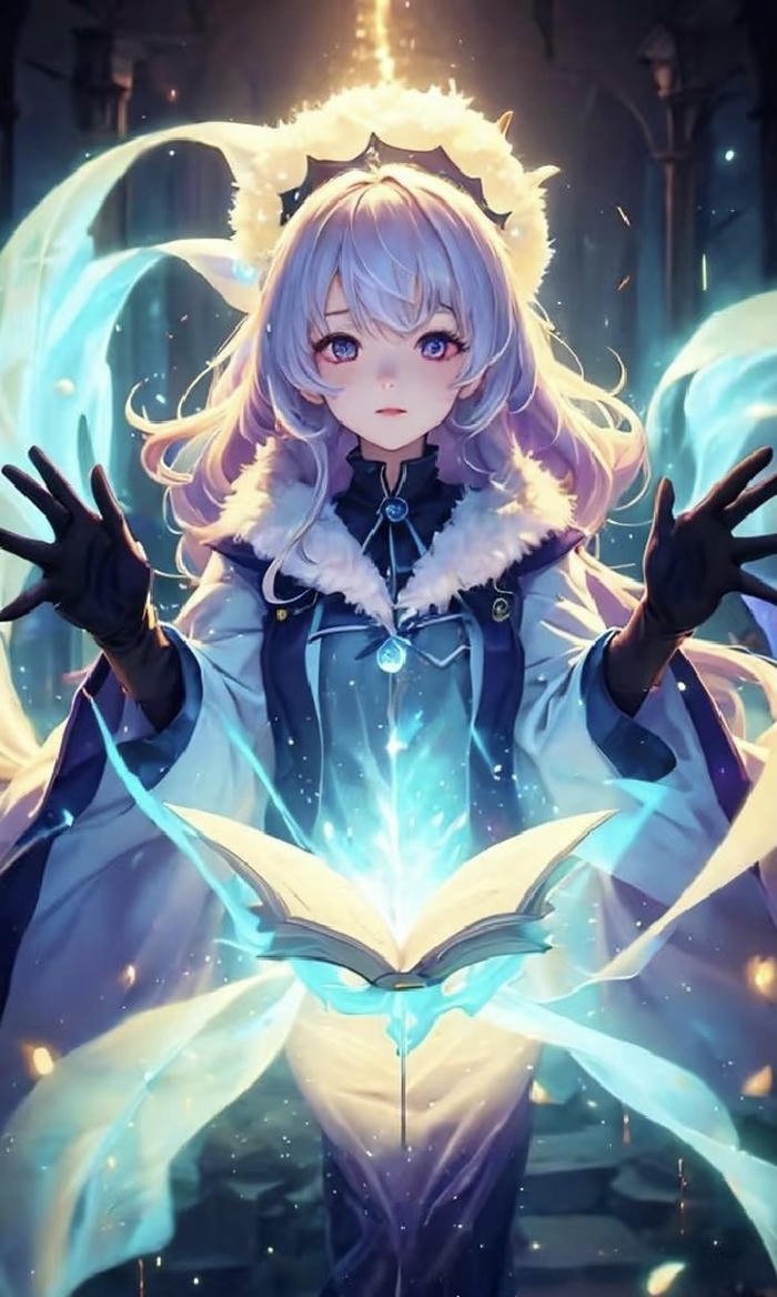 hình nền pháp sư anime nữ