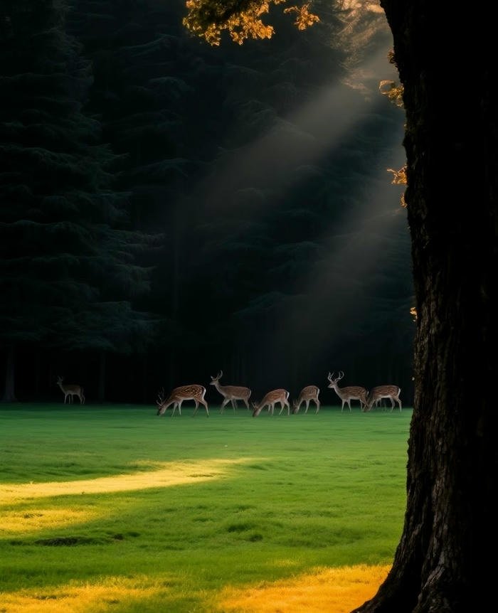 hình nền phong cảnh hươu ăn cổ hình nền phong cảnh hươu ăn cổ