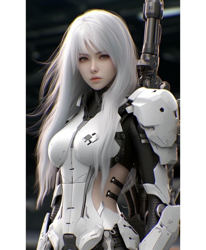 hình nền robot tương lai anime