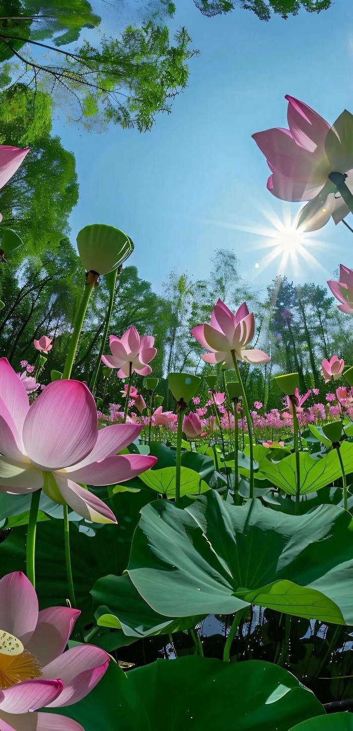 hình nền sen đẹp