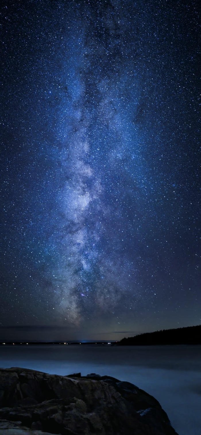hình nền thiên hà cho điện thoại
