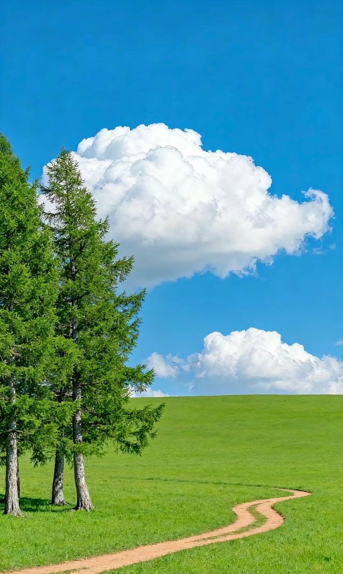 hình nền thiên nhiên xanh