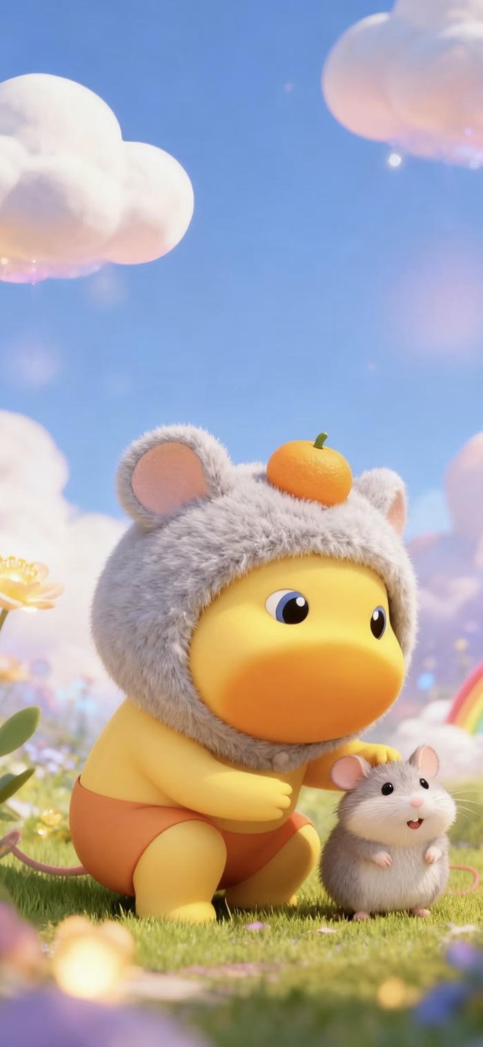 hình nền thú cưng dễ thương