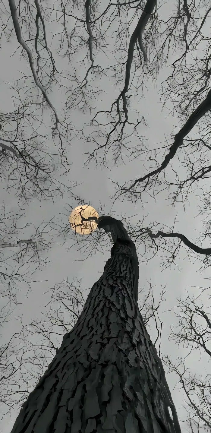 hình nền trăng trên cây hình nền trăng trên cây