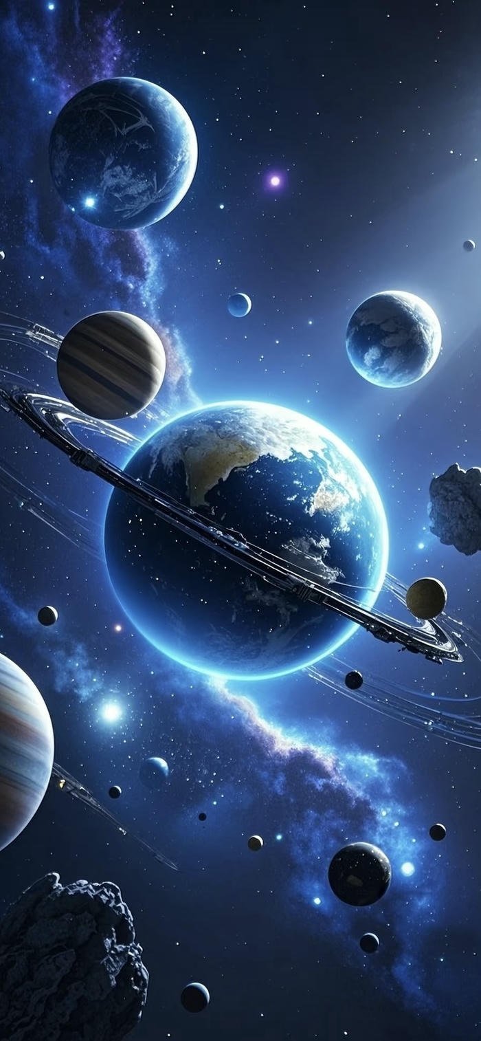 hình nền vũ trụ 4k