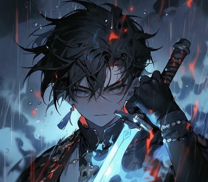 khí chất lạnh kiếm sĩ anime