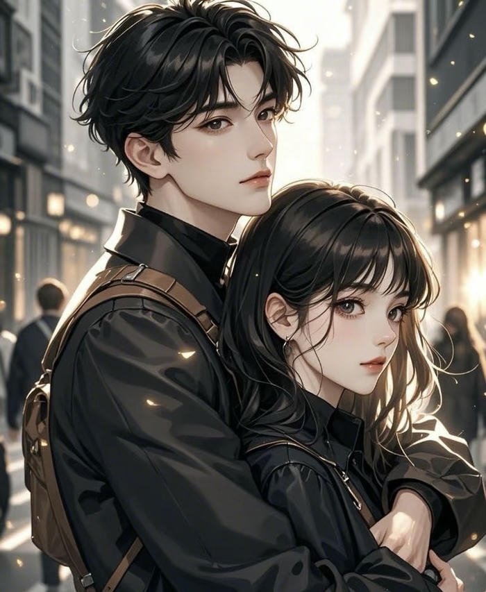 khí chất lạnh lùng trong ảnh đôi