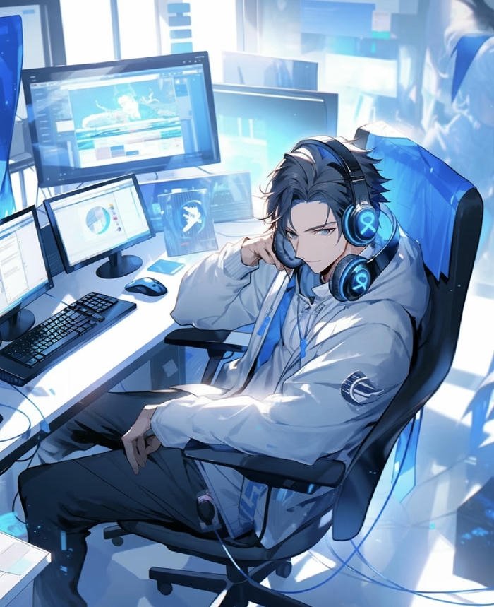 không gian mạng bao quanh hacker