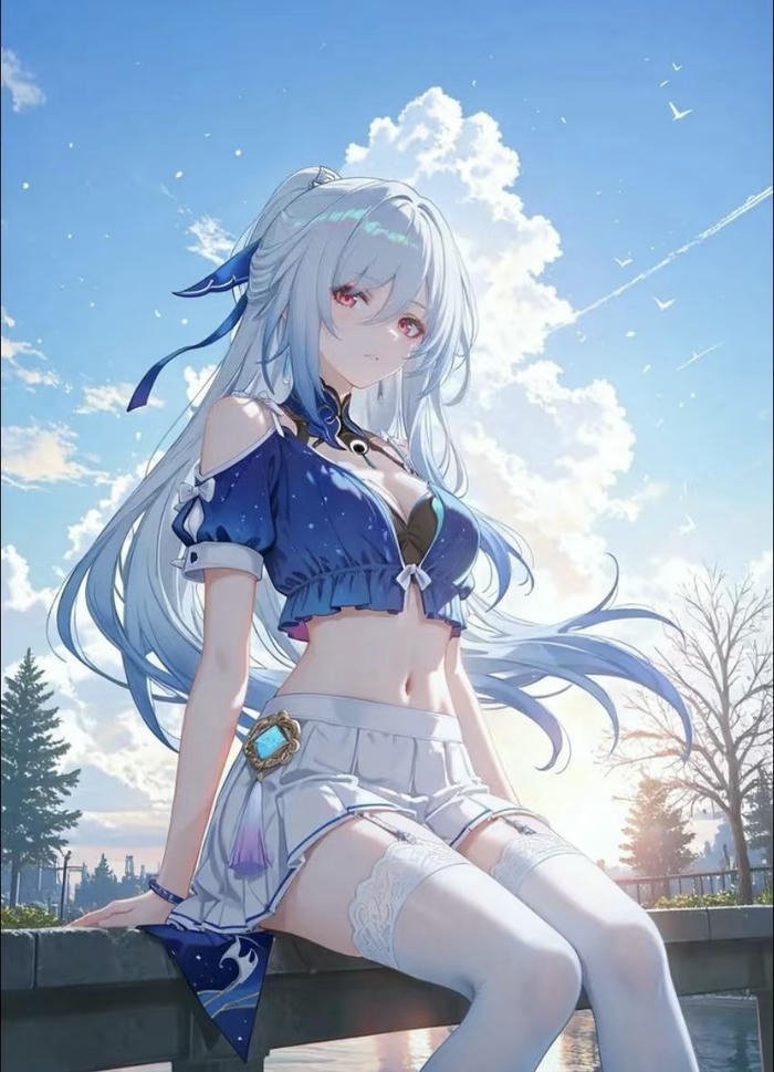 kiểu tóc trắng mềm mại