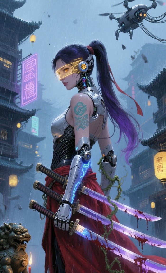 màn tấn công mãnh liệt của kunoichi