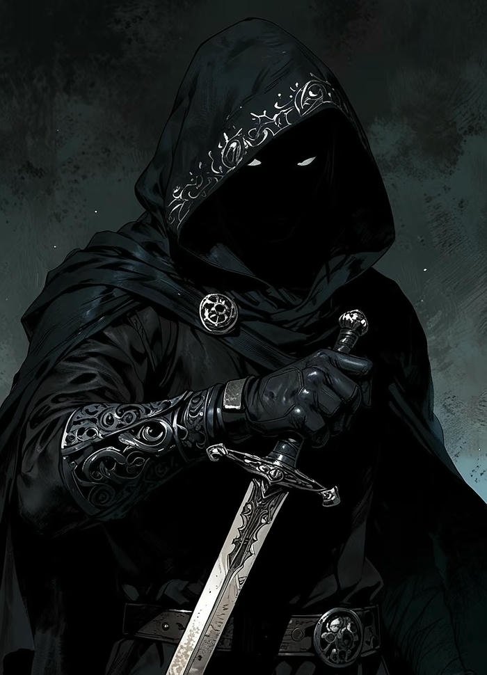 mặt nạ đen kiếm sĩ anime