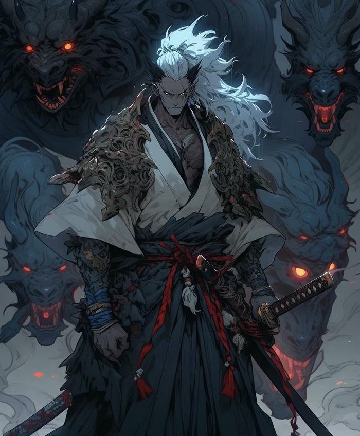 năng lượng kiếm sĩ bóng đêm anime