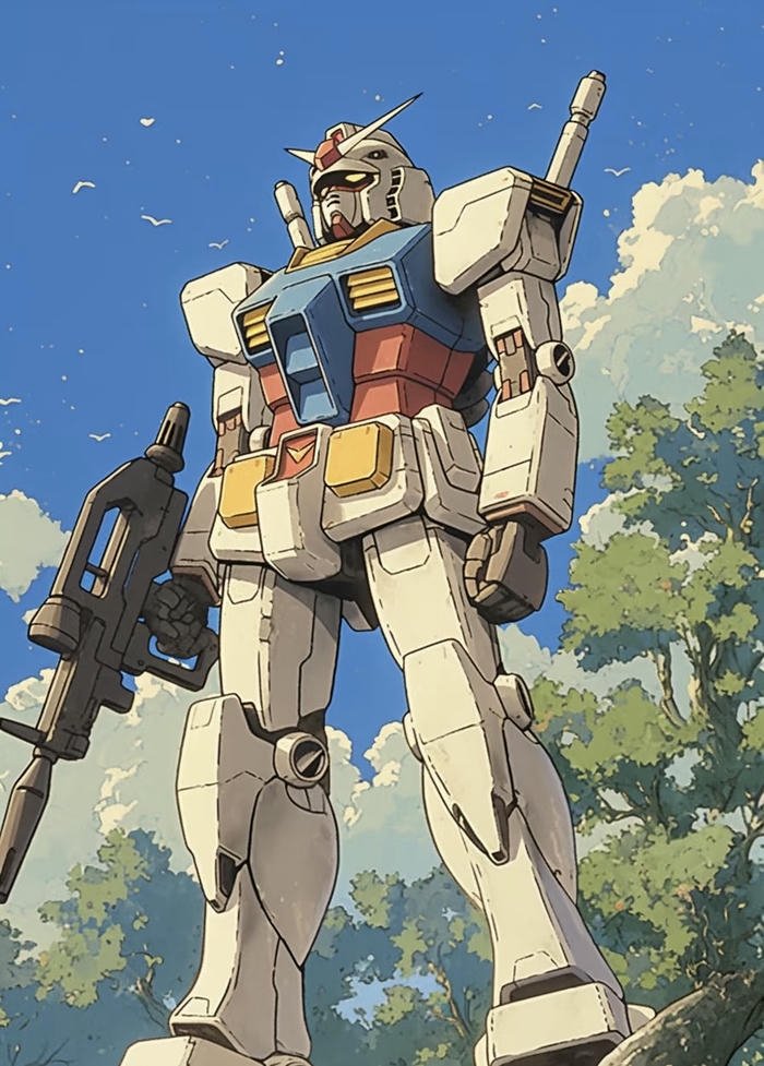 năng lượng xanh robot anime