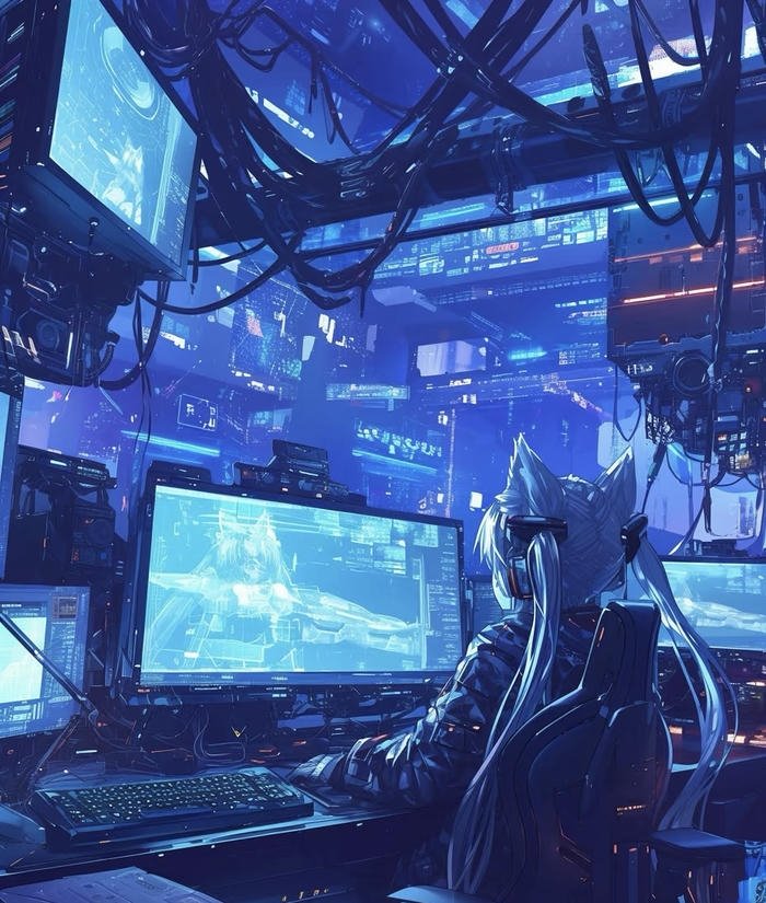 nét bí ẩn của hacker anime