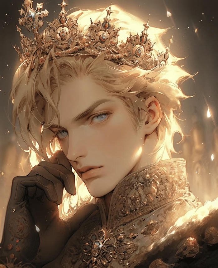 nét hoàng gia anime nhân vật nam