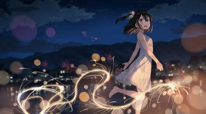 nét nhẹ nhàng anime lãng mạn