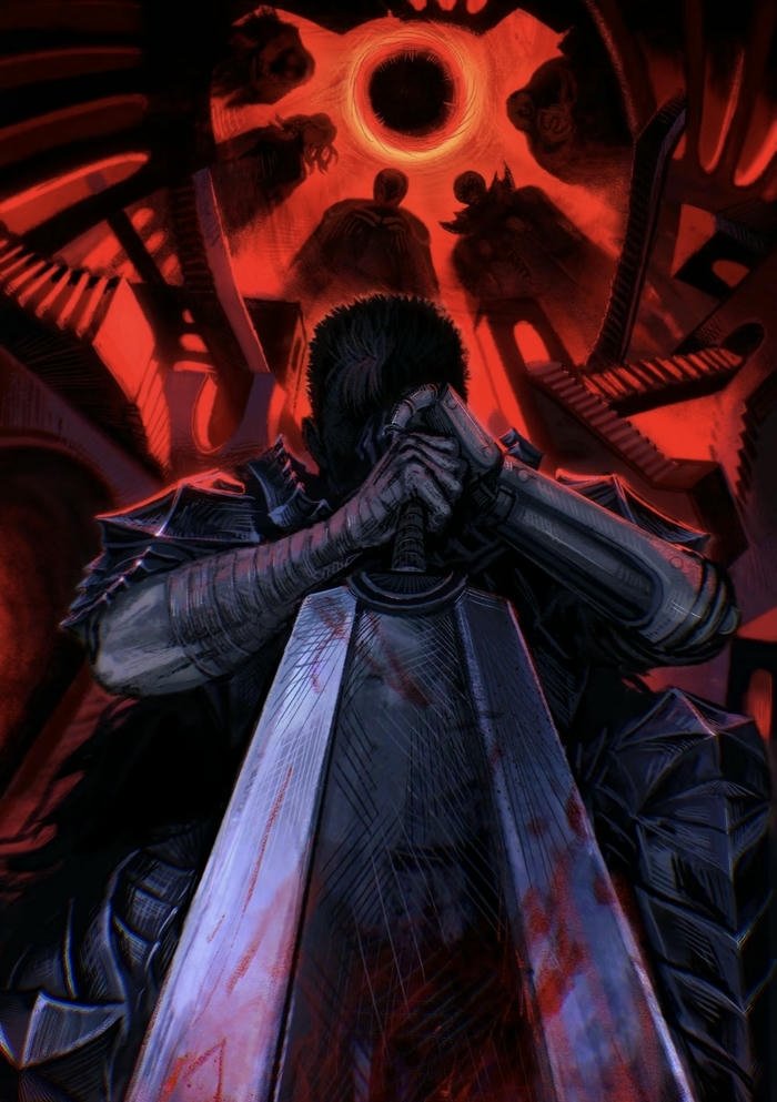 người hùng bóng đêm anime kiếm sĩ