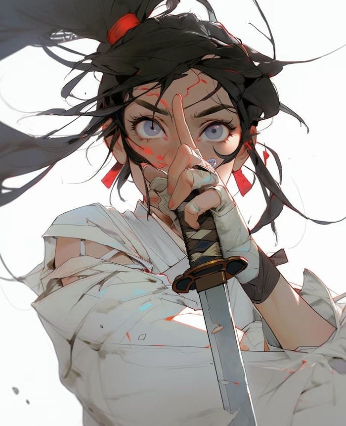 nhân vật kiếm khách anime