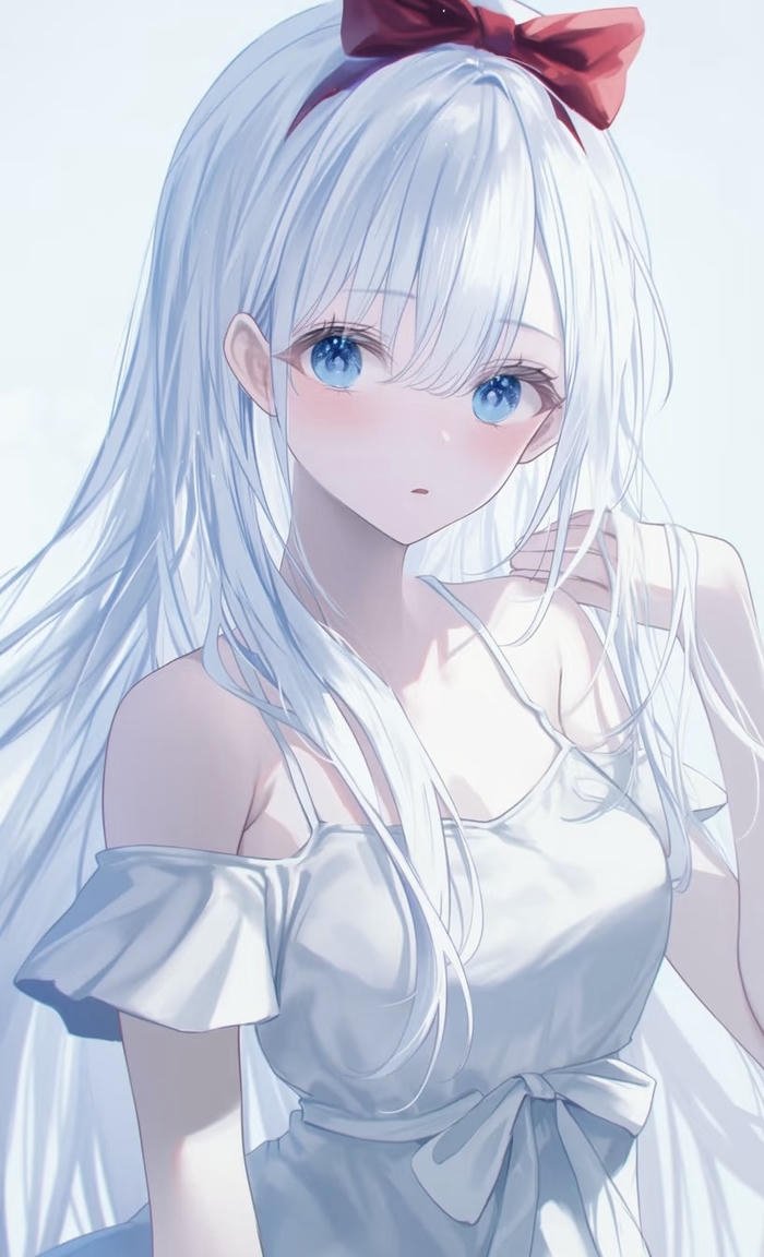 nhân vật nữ tóc bạc dịu