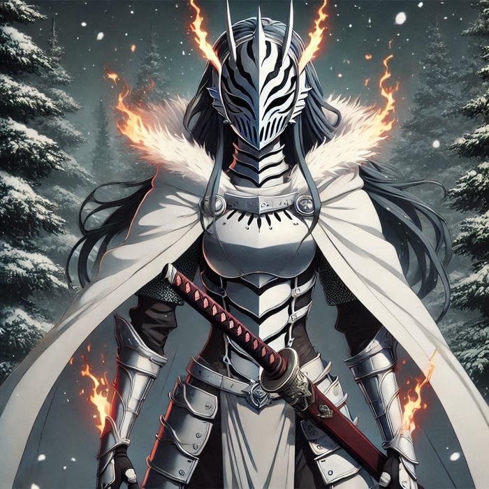 những ảnh anime nữ chiến binh giáp sắt