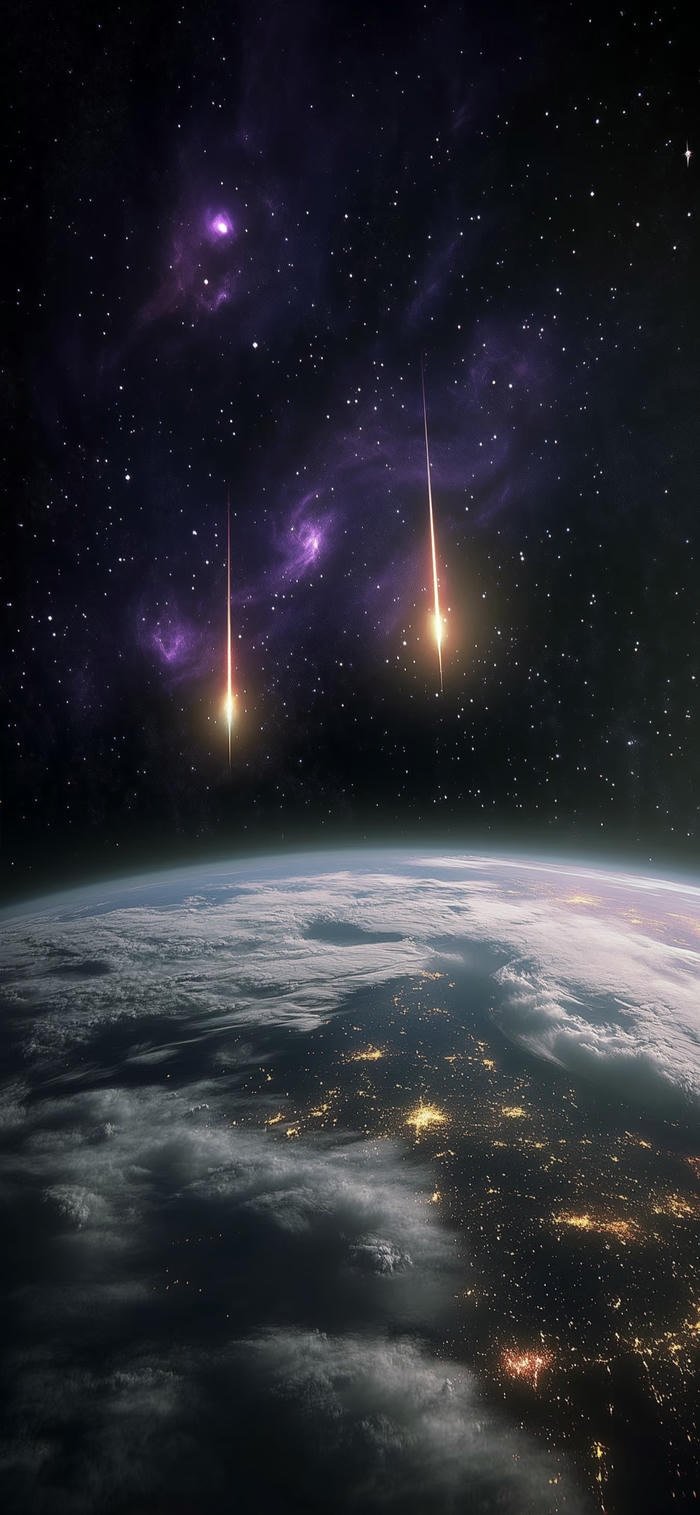 những ảnh nền vũ trụ ánh sáng