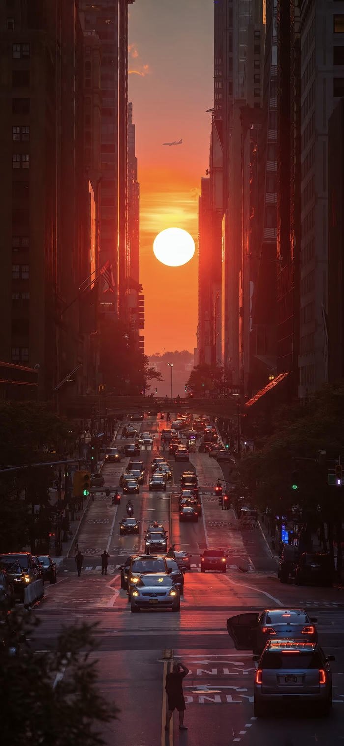 những hình nền hoàng hôn thành phố