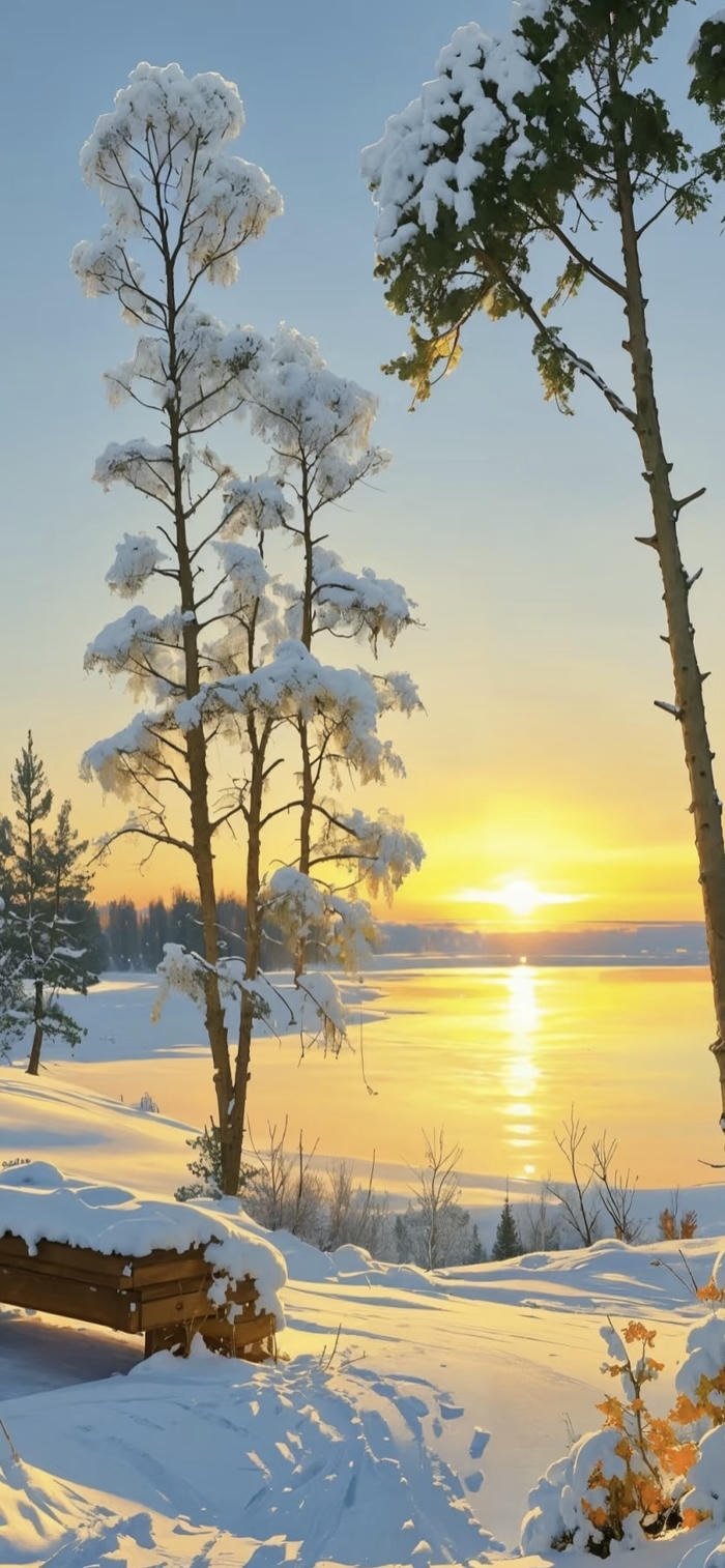 những hình nền phong cảnh mùa đông