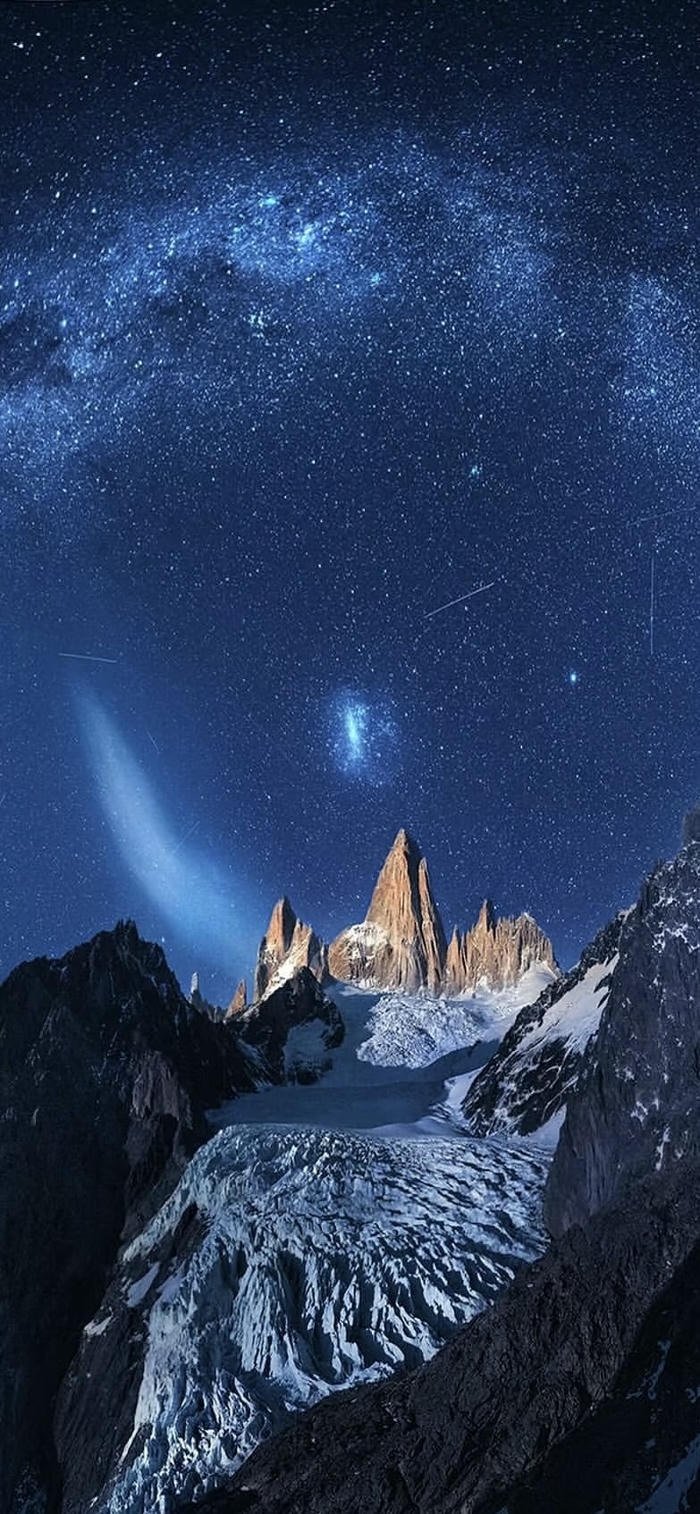 những hình nền thiên hà phong cảnh