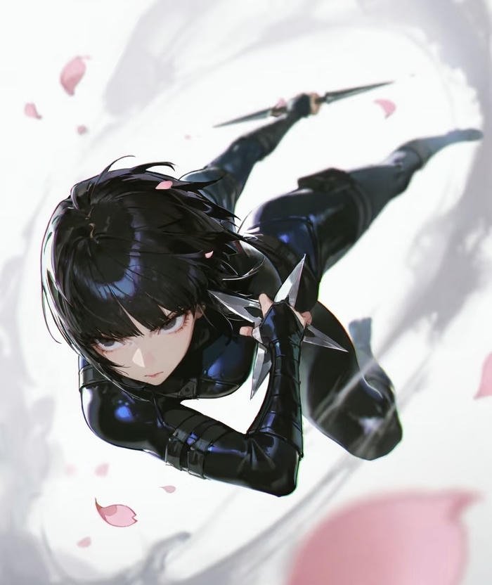 pha combat của nhân vật kunoichi