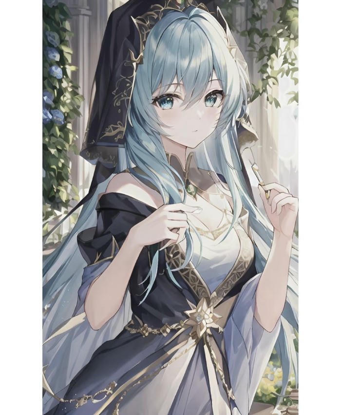 pháp trượng anime nữ pháp sư