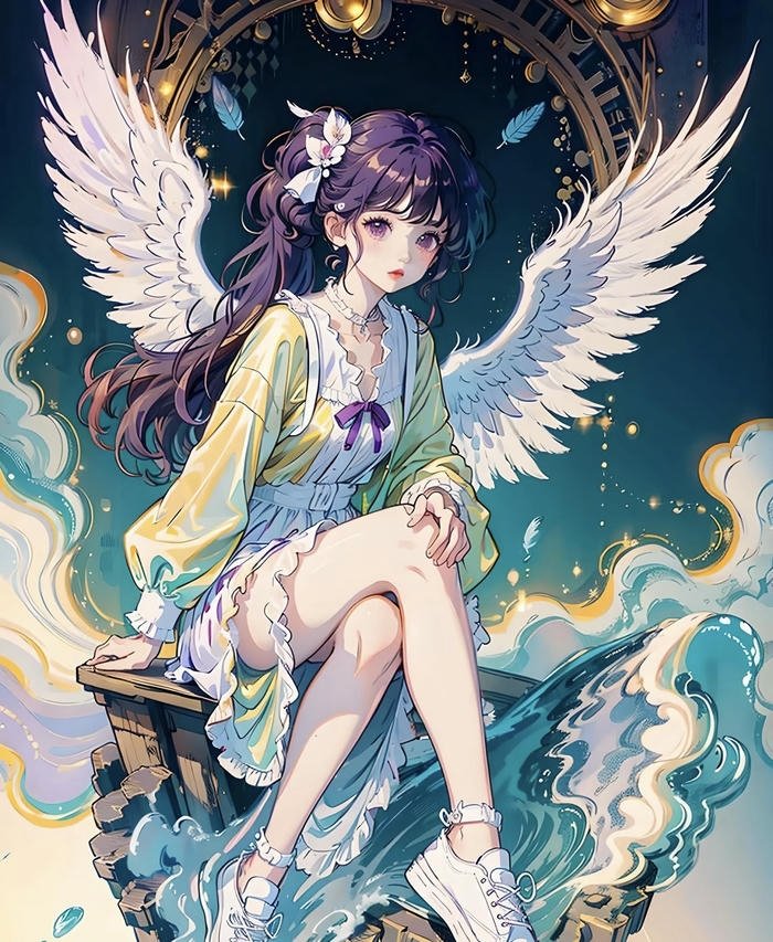 phong thái phép thuật anime nữ