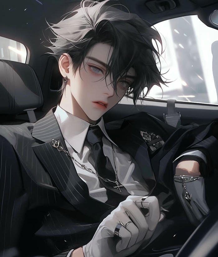 phong thái sang trọng anime nam