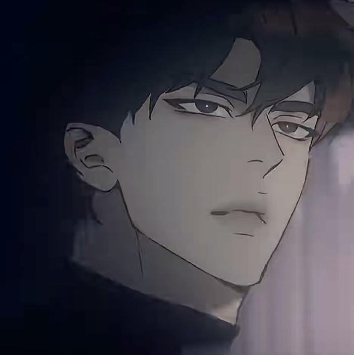 pose ngầu chàng trai mặt lạnh anime