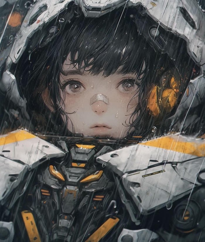 robot sức mạnh lớn anime