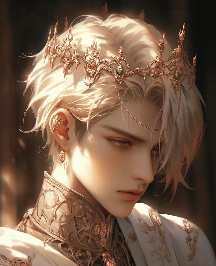 style cổ điển anime hoàng tử