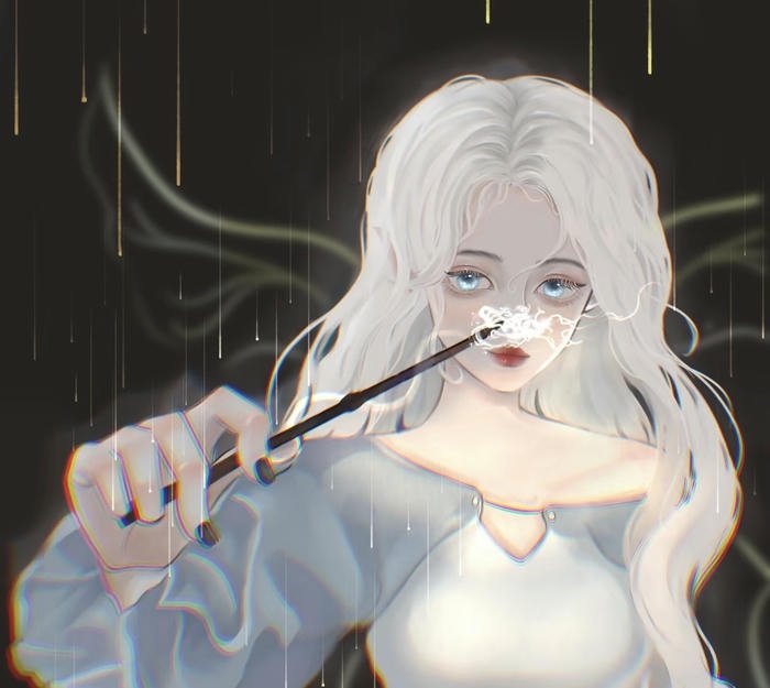 tạo hình đẹp anime nữ pháp sư