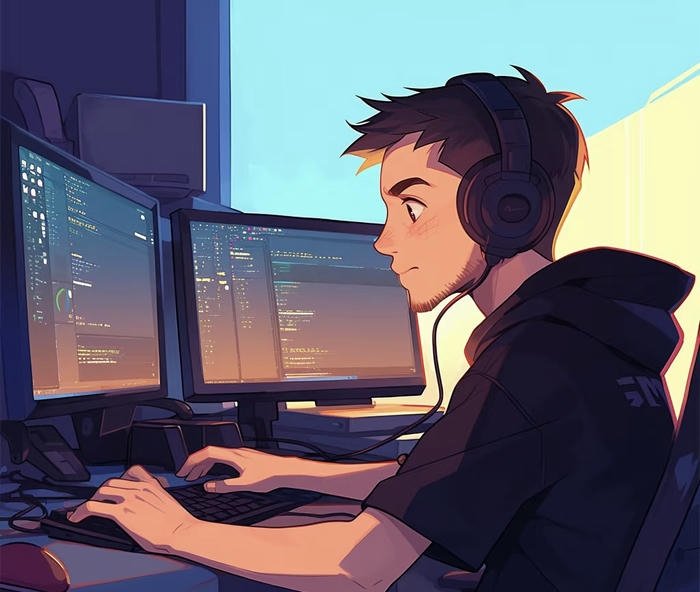 tạo hình gamer nổi bật