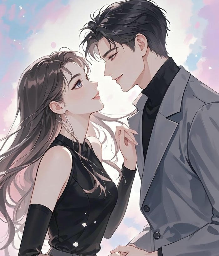 tư thế chất lừ của đôi anime