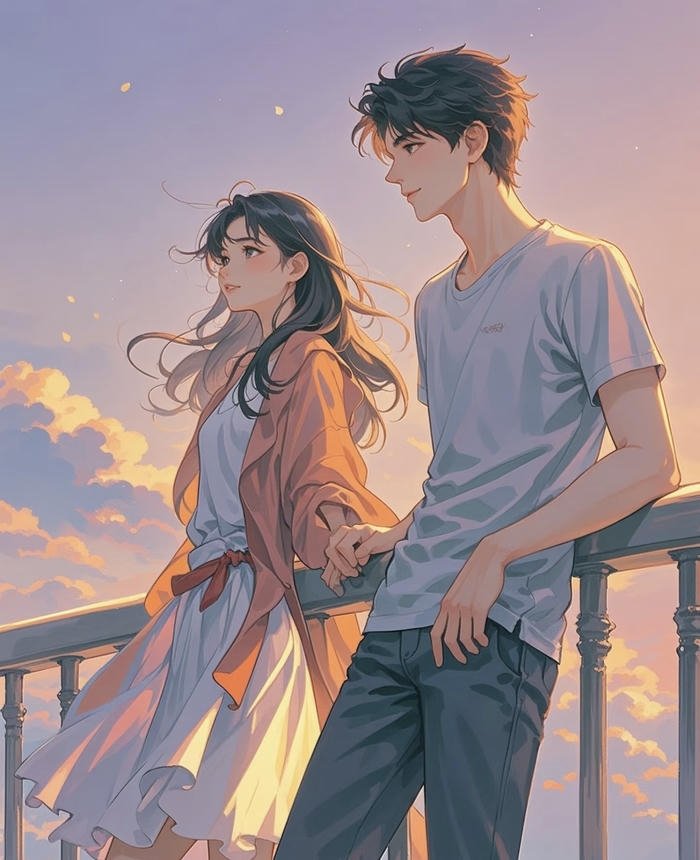 tư thế khí chất của hai nhân vật