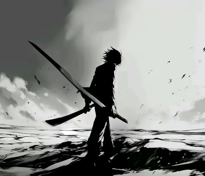 vẻ anh hùng chiến binh anime