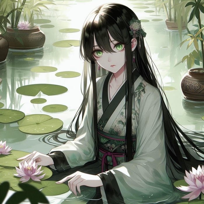 vẻ đẹp cổ kính anime