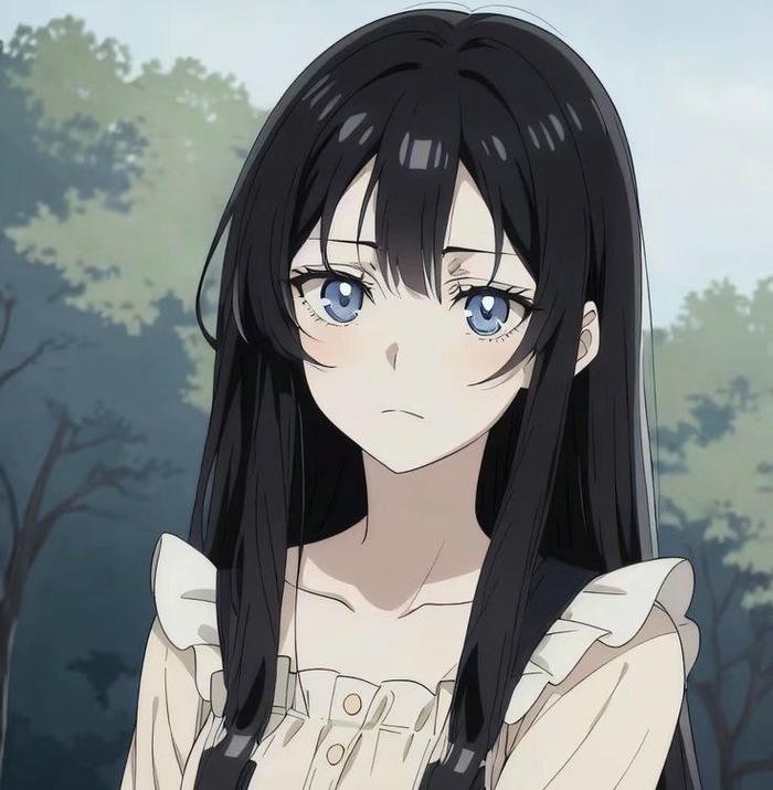 vẻ dịu dàng anime cổ