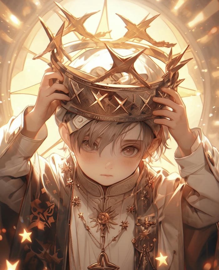 vẻ hiền hòa anime nam hoàng tử